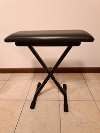 Sgabello pianoforte/tastiera