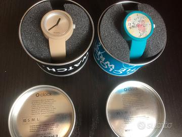 2 orologi o'clock taglia S