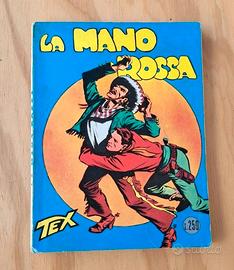 Tex "la mano rossa" L. 250