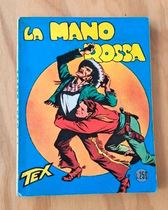 Tex "la mano rossa" L. 250