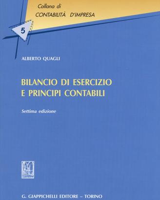 Bilancio di esercizio e principi contabili
