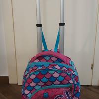 zaino trolley SJ da femmina x elementari e medie