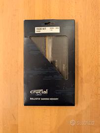 RAM Crucial DDR4 16GB 3000MHz