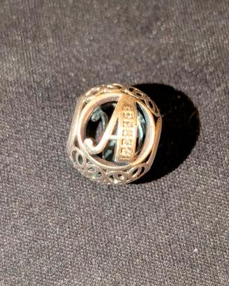 pandora charmes lettera A in argento