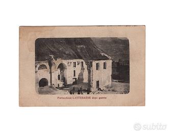 Cartolina anni '20 Lastebasse mai spedita.