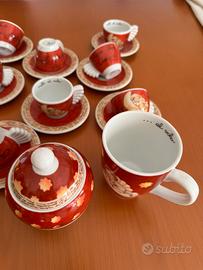 Set tazzine caffè THUN ed limitata Natale 2002
