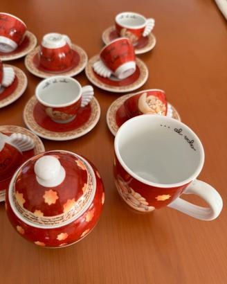 Set tazzine caffè THUN ed limitata Natale 2002