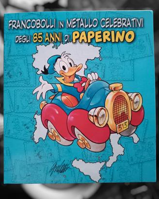 Francobolli celebrativi Disney Paperino 