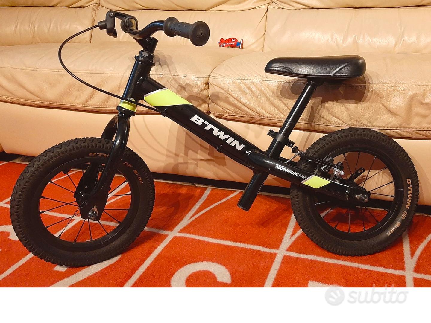 Run Ride Bicicletta Btwin Nera Bicycle Run Ride 500 Decathlon Kids