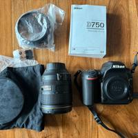 Fotocamera Nikon D750 obiettivo 24-120
