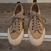 Sneakers donna in tessuto impermeabile e gomma