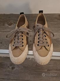 Sneakers donna in tessuto impermeabile e gomma