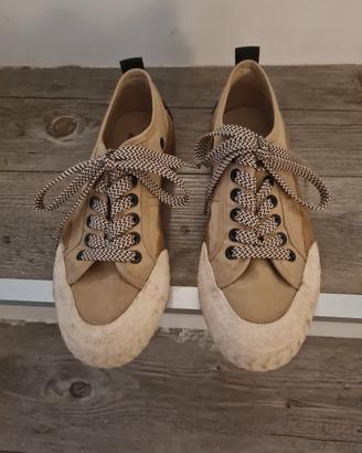 Sneakers donna in tessuto impermeabile e gomma