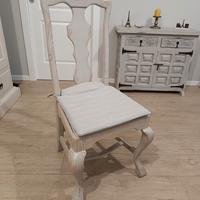 Sedie in legno massello rovere