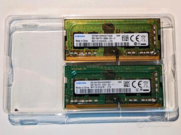 Ram per notebook DDR4 Samsung 2x8gb - 2666mhz