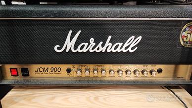 MARSHALL 90s JCM 900 Amp+Box A 4x12 Stack Amplificatore valvolare per  chitarra con cassa