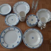 Tazze piatti bicchieri paioli e mobili