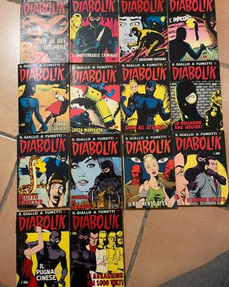 Diabolik Prima Serie 62-64