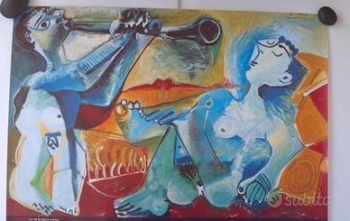 Locandina originale della mostra «Picasso: Passion