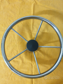 Volante inox barca