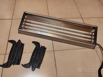 lampada per acquario 4x24W