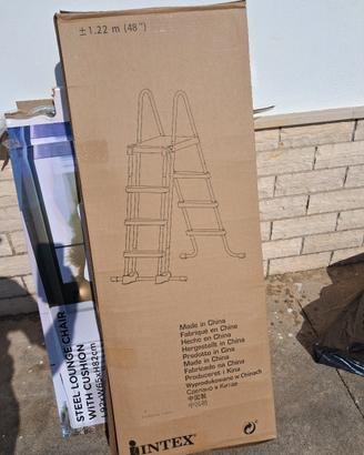 scala per piscina 122 cm