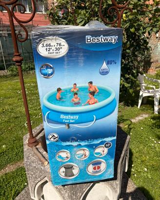 Piscina Bestway 366x76 nuova