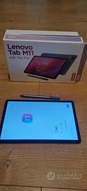 Tablet Lenovo M11 8G LTE con penna + scatola
