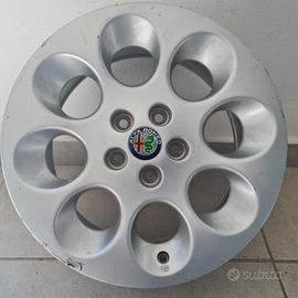 4 cerchi lega alfa romeo 147 156 500l tipo r15 lt5