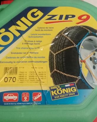 catene da neve Konig zip 9