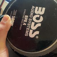 4 casse boss da 500 watt