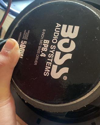 4 casse boss da 500 watt