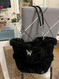 Realizzo borse fatte al uncinetto su ordinazione