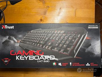 trust tastiera gaming gxt 830