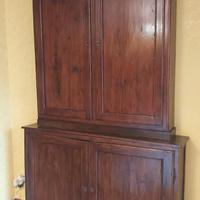 Credenza da sacrestia inizi 800 in legno masssello