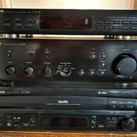 stereo PIONEER Amplificatore+Radio+Casse