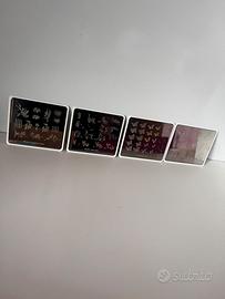 Piastre per stamping per unghie