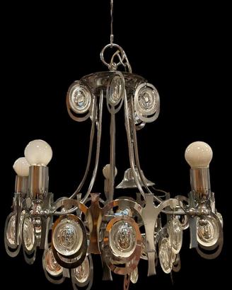 lampadario design GAETANO SCIOLARI  ANNI 60 