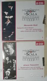 2 astucci doppio cd teatro della scala