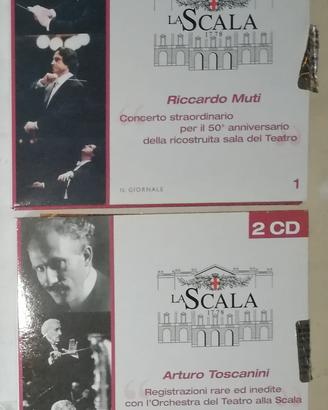 2 astucci doppio cd teatro della scala