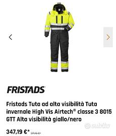 Tuta lavoro fristads alta visibilità