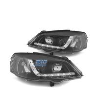 FARI OPEL ASTRA G 94-97 LUCE DIURNA A LED FONDO NE