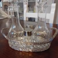 Set oliera in argento
