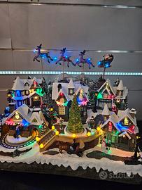 Giostrina natalizia con luci, musica e movimento