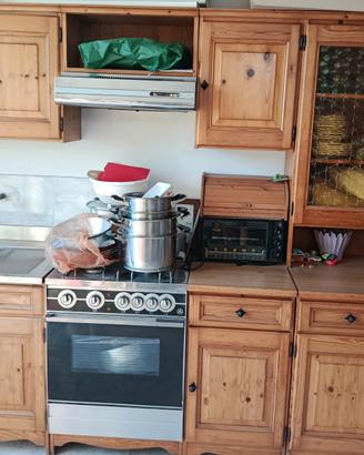 cucina in legno