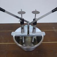 Riempitrice manuale con siringa doppia