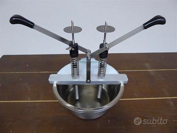 Riempitrice manuale con siringa doppia