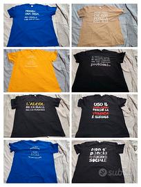 T-shirt sarcastiche/ divertenti tg.XXL Pack 6