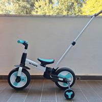 Triciclo Pieghevole 4 in 1 per Bambini