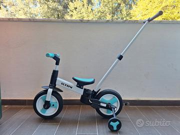 Triciclo Pieghevole 4 in 1 per Bambini